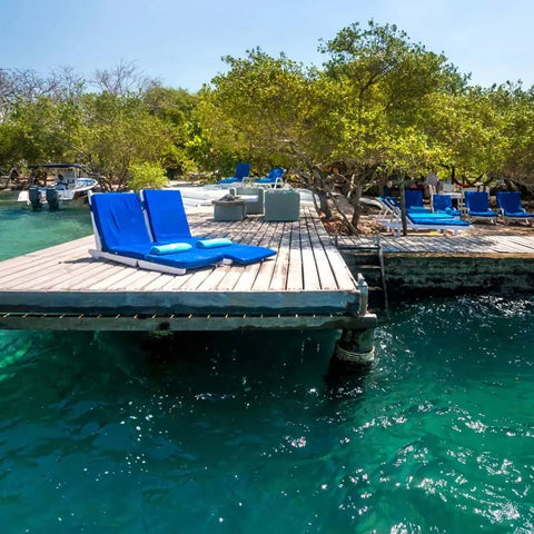 Rosario Islands day trip - Isla Coralina - Juan Ballena