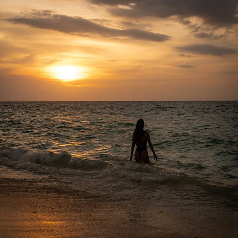 Nena Beach sunset plan in playa blanca