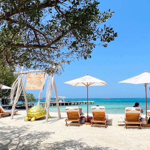 Stunning views of the Caribbean Sea from Pao Pao Beach