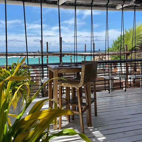 Pool and beachfront area at Nena Beach Club Playa Blanca