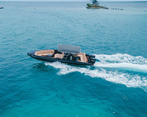 Luxury boat rental to Rosario Islands