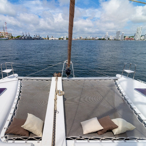 Private Catamaran Sail to Rosario Islands - Juan Ballena