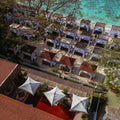  Open-air beach club lunch at Bora Bora Rosario Islands